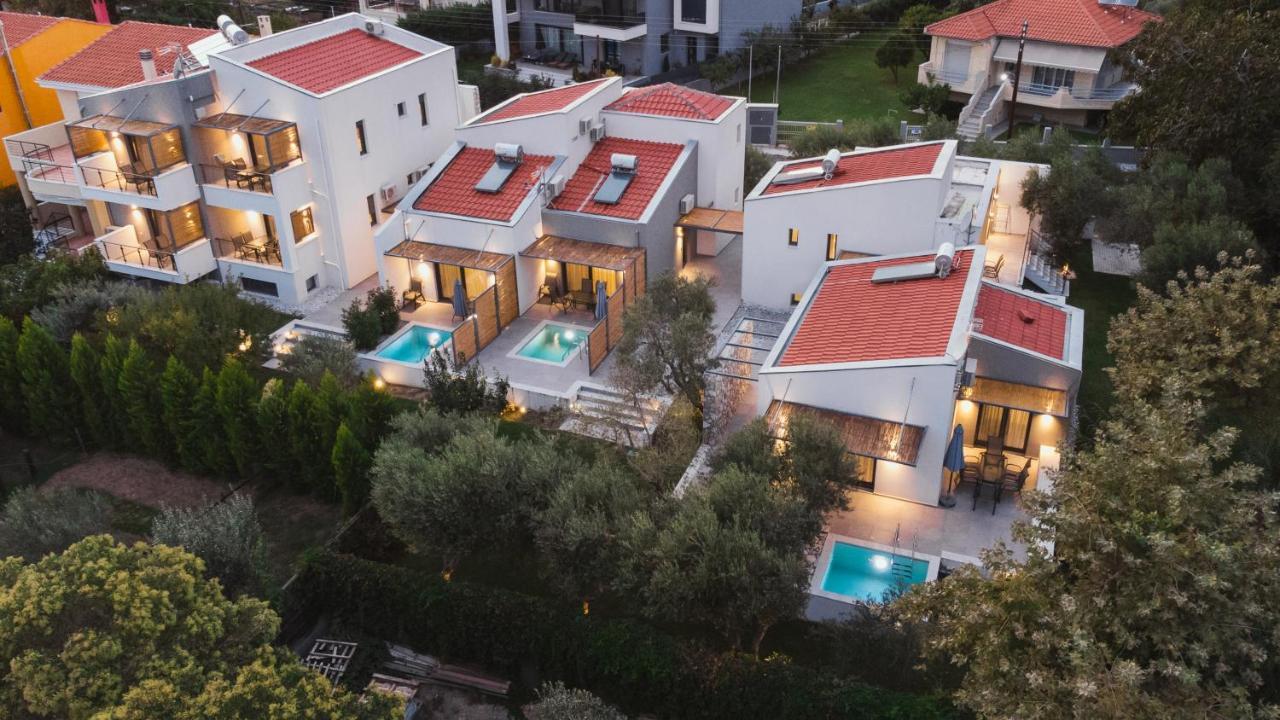 Octo Villas Complex Nea Iraklitsa Exteriör bild